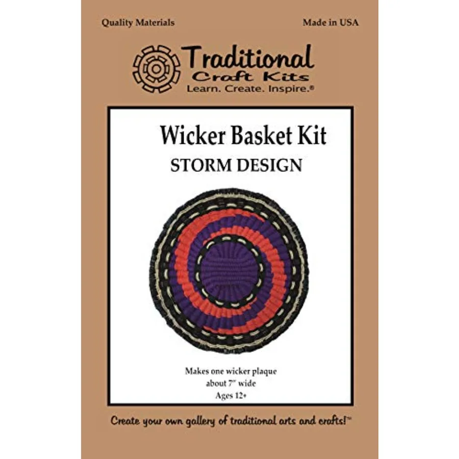 

Набор для плетения корзин - Дизайн «Шторм»