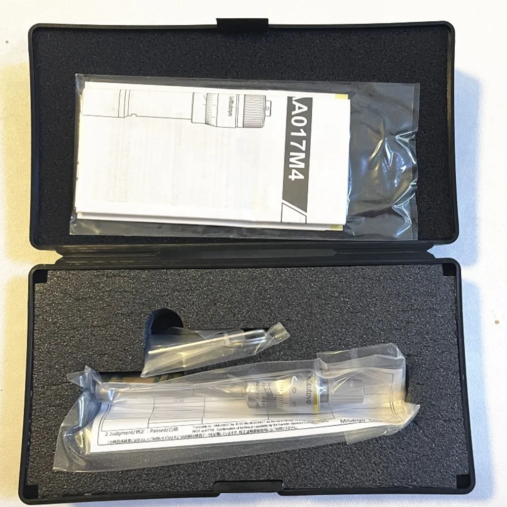 Mitutoyo 368-163 three-point internal micrometer,10-12mm holtest