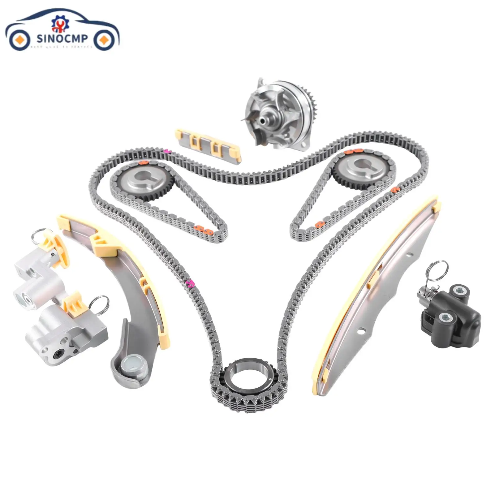 

Timing Chain Kit Water Pump For 05-10 Nissan Frontier Pathfinder 4.0L Engine Components Timing Components Engine Part