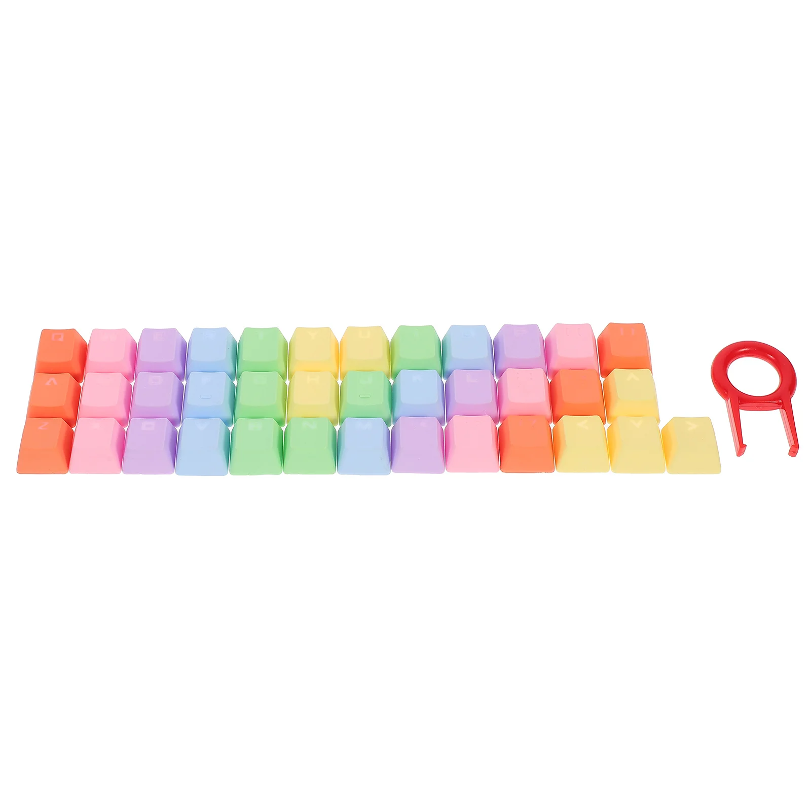

1 set Computer Replace Kits Durable Material Colorful Keycaps Mechanical Keyboard Accessories Diy Keycaps Kit Keyboard