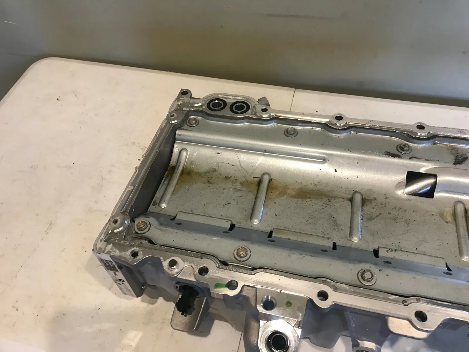 GM LT4 engine box motor take-off oil pan cooler hot rod LTX exchange 03AA5-