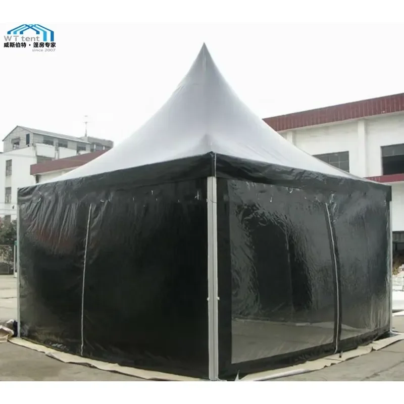 for Aluminum Canteen Pagoda Gazebo 5x5 Waterproof Marquee Tent for Outdoor Exhibition Event