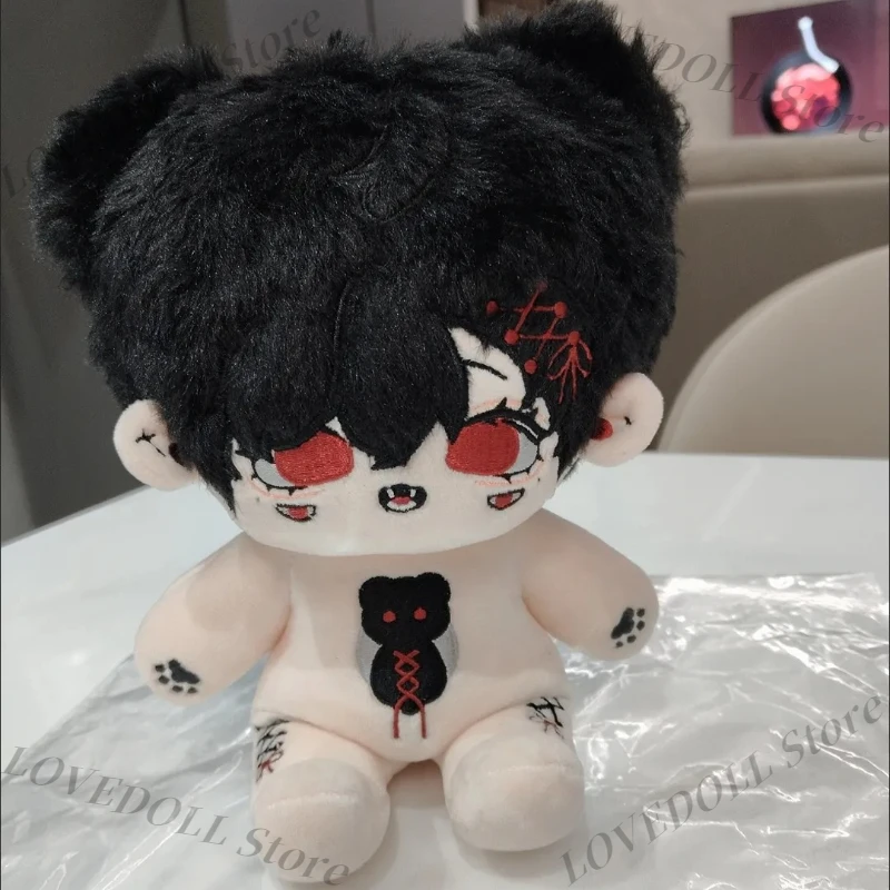 

Original Raksha Attribute Cotton Doll Amine Q-version Boy Plush Figure Dressable Cute Doll Soft Plushies Toy Gift for Collectors