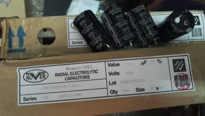 4pcs/lot original British NOVER 450V 150UF LH 25XX40MM audio aluminum electrolytic capacitors, free shipping