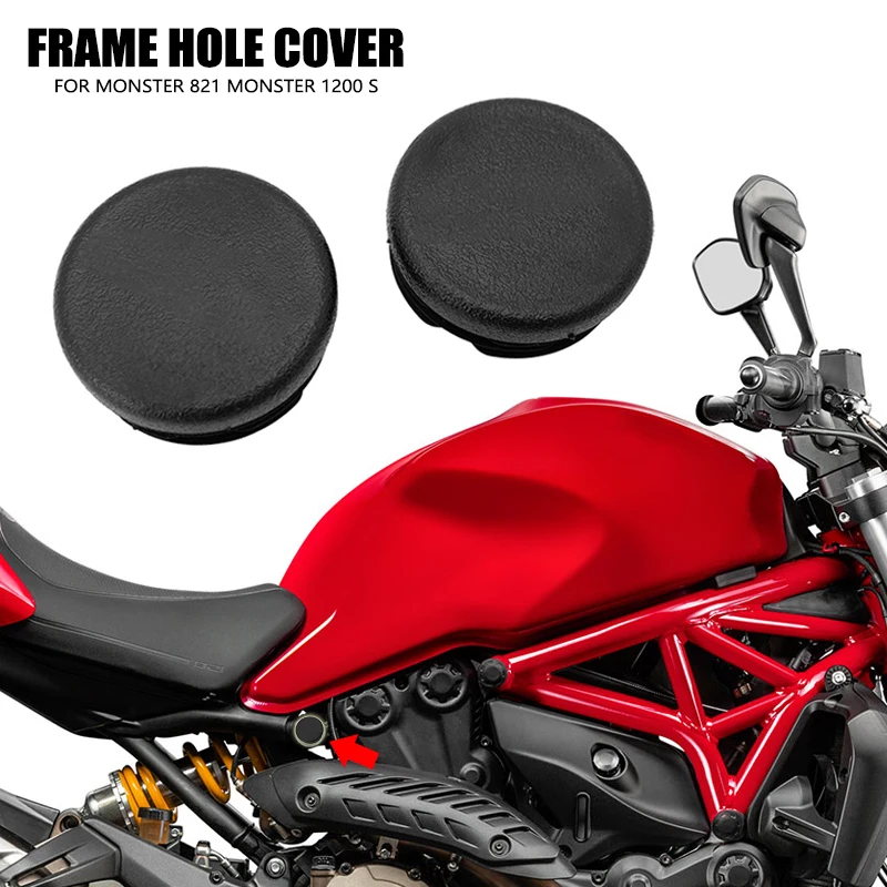 

Для Ducati Monster 821, крышка отверстия в раме Monster 1200 S 2014-2016, аксессуары для мотоциклов, заглушки для рамы, декоративные заглушки
