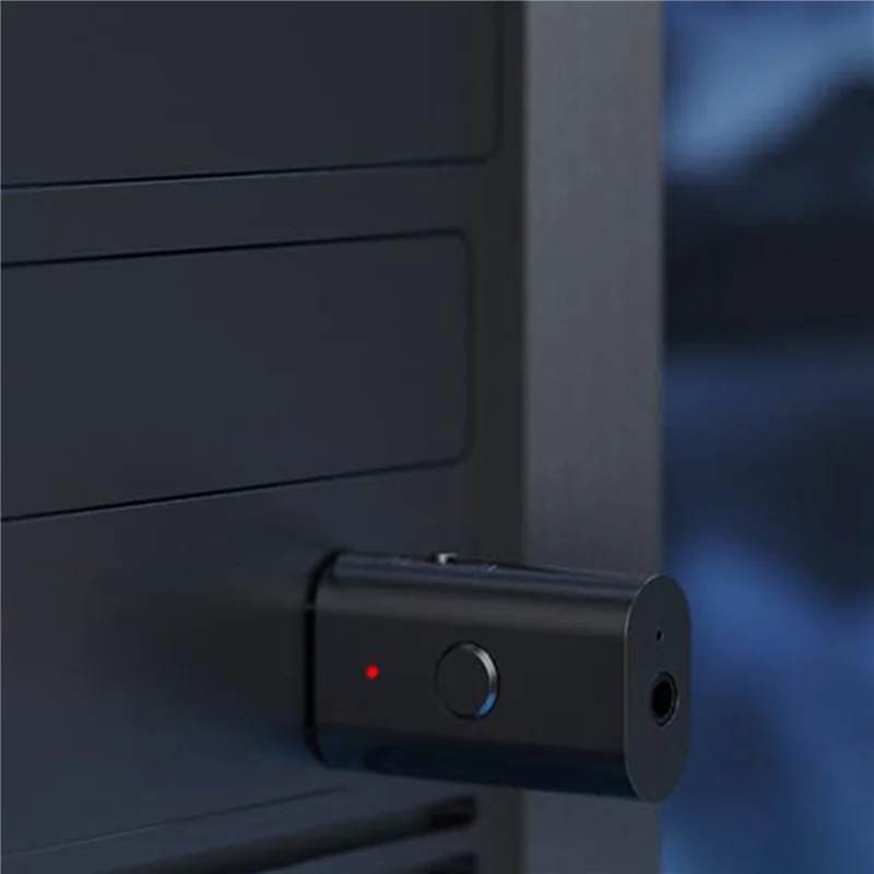 Récepteur émetteur Bluetooth 5.3 JABS-2X, adaptateur USB sans fil Aux 3.5Mm, micro intégré, Streaming de musique, appels mains libres