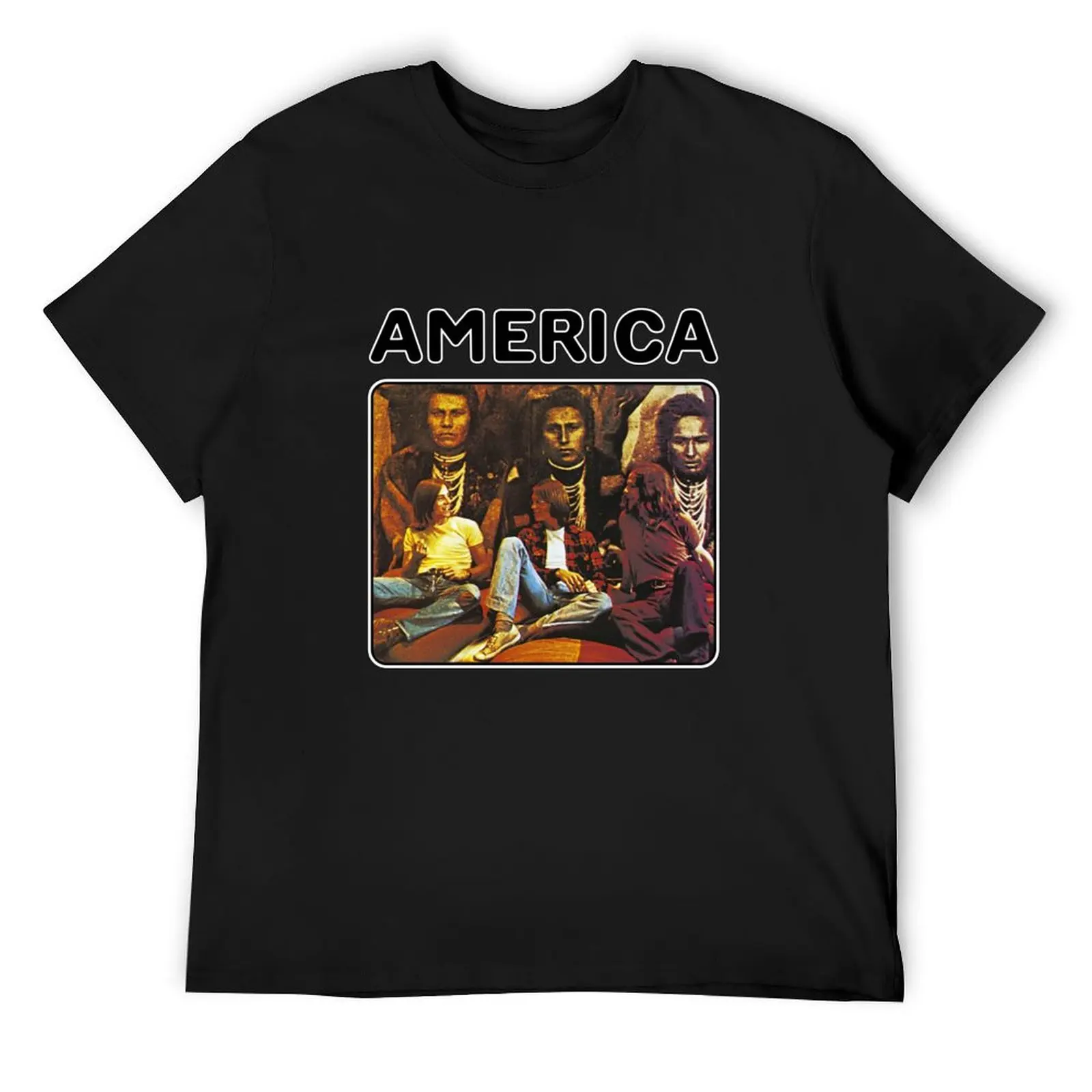 

Retro america band rock gift for fans T-Shirt