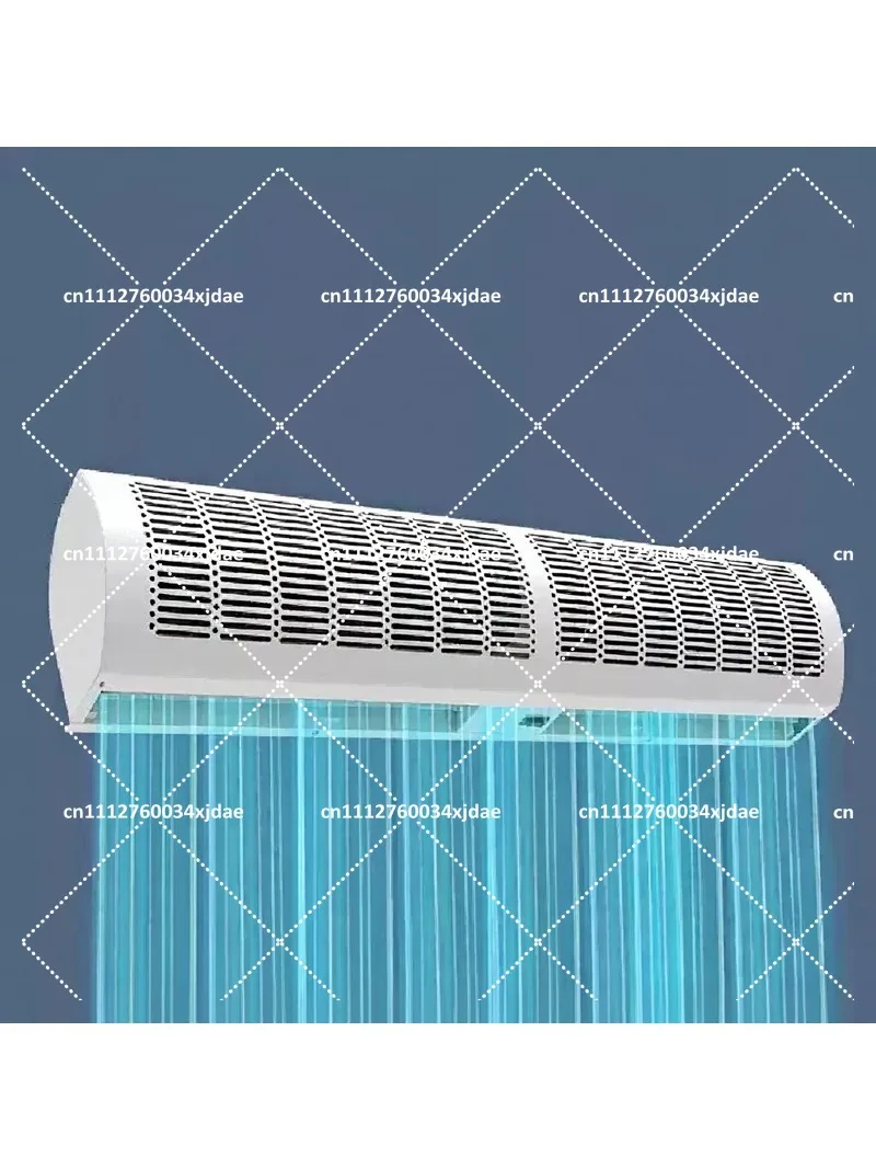 Commercial Silent Door Air Curtain 1.5M for Restaurant Entrance, Energy Saving Invisible Air Barrier