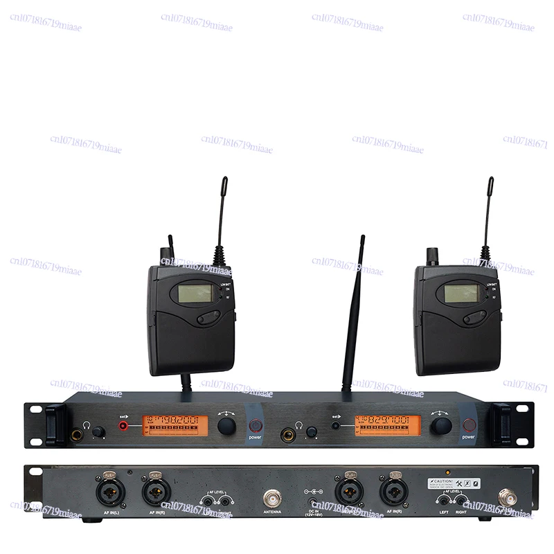 

EW2050 wireless, in-ear earplugs stage performance return system