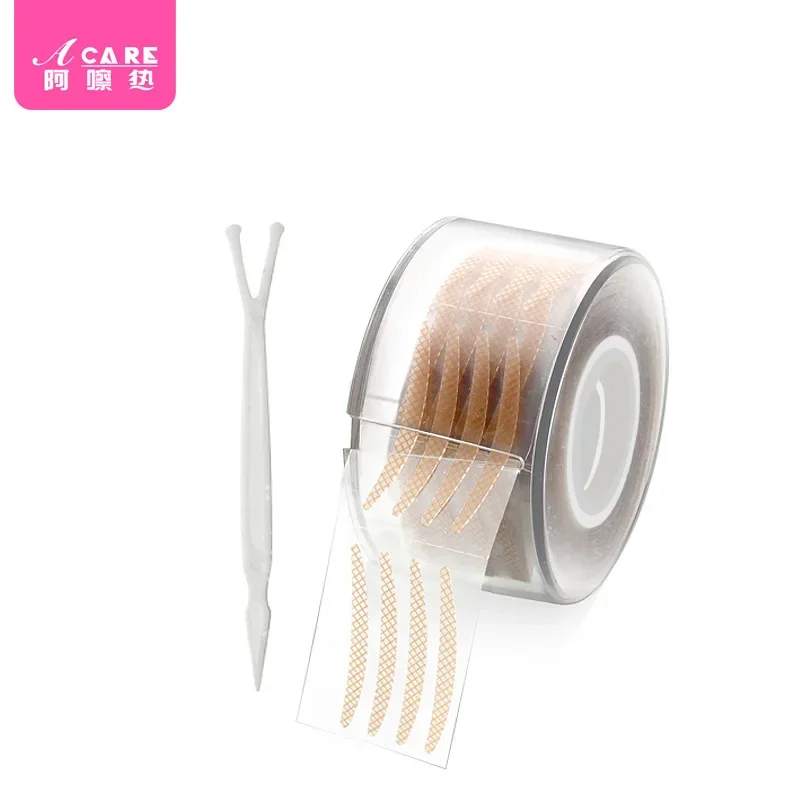 DX01/Double eyelid stickers/A1PQ2-Wide Eye Beauty Tape Sticky Naturally Invisible Tool Lace Mesh Reel Narrow Portable Ea