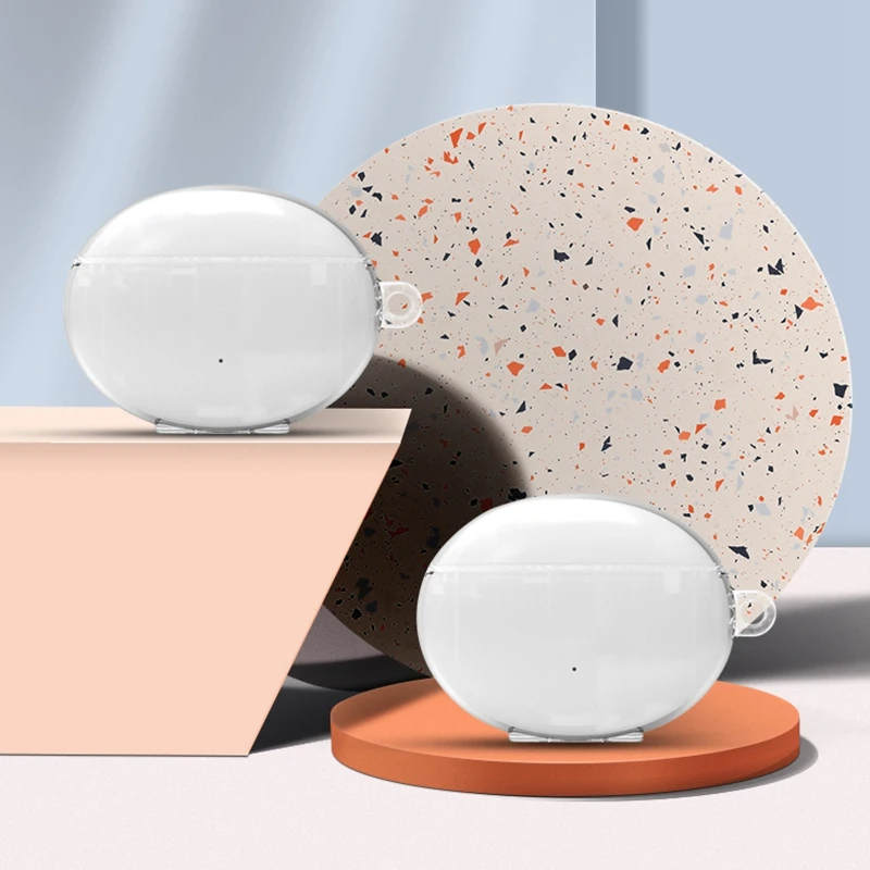 حافظة واقية لهاتف Freebuds 4I سماعة رأس للشحن حافظة شفافة مضادة للصدمات واقي من البولي يوريثان