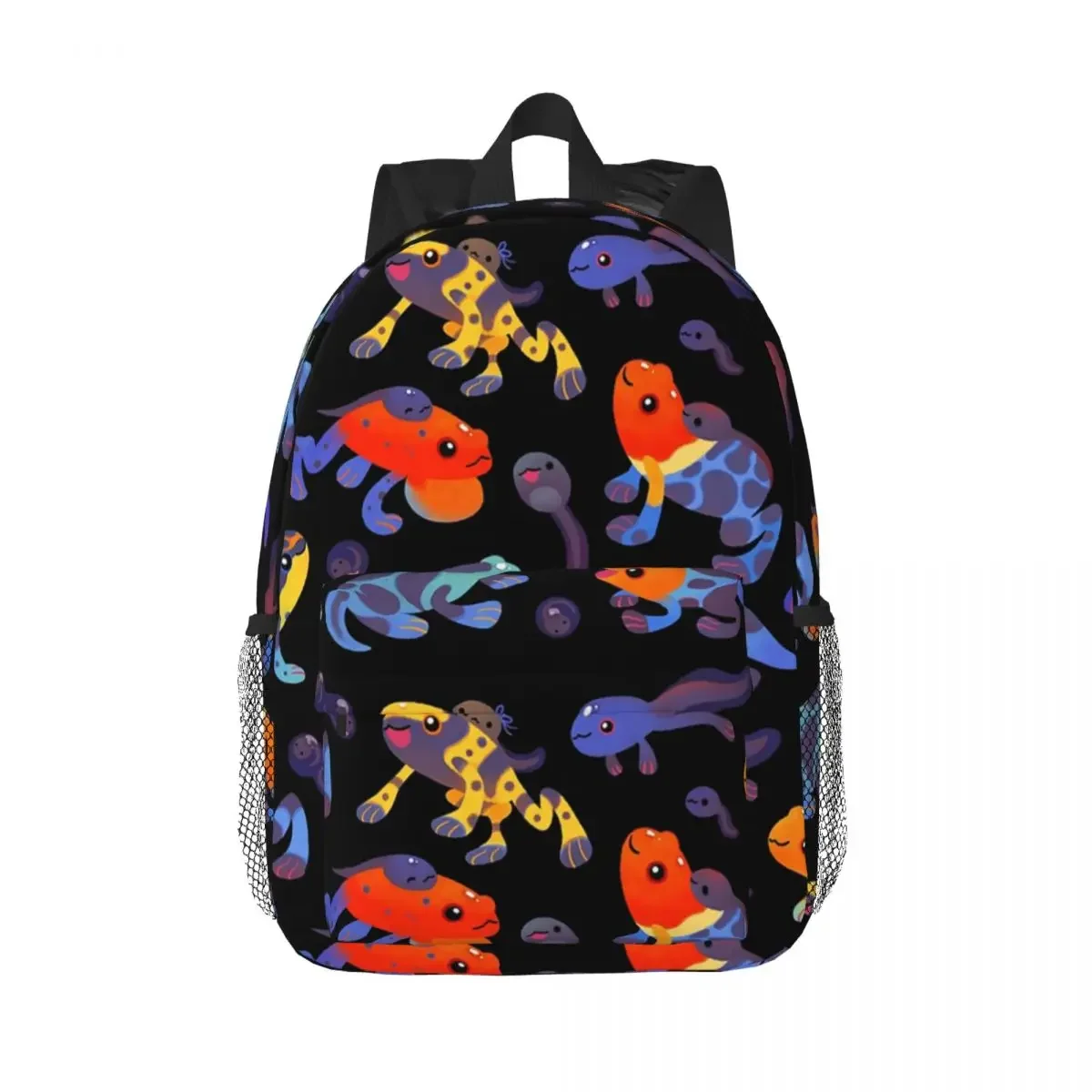 Poison Dart Frogs - Dark Backpacks Teenager Bookbag Casual Students School Bags Laptop Rucksack Shoulder Bag Large Capacity