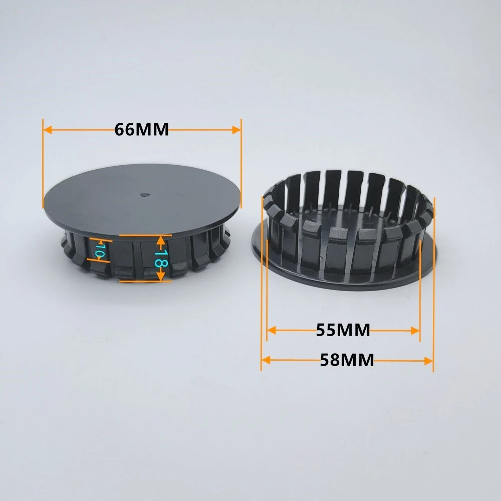 

4pcs 66MM 55MM Blank Car Wheel Center Caps Wheels Hub Cap No Emblem No Logo Badge Rim Hubcaps Cover Replace Car Accessories ABS