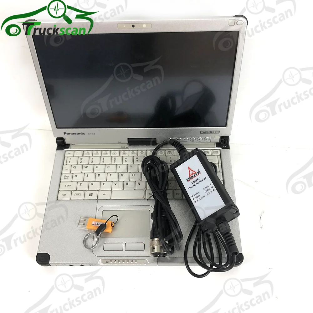 

CFC2laptop and for Deutz SerDia2010 with USB Dongle decom Diagnostic Programming Tool