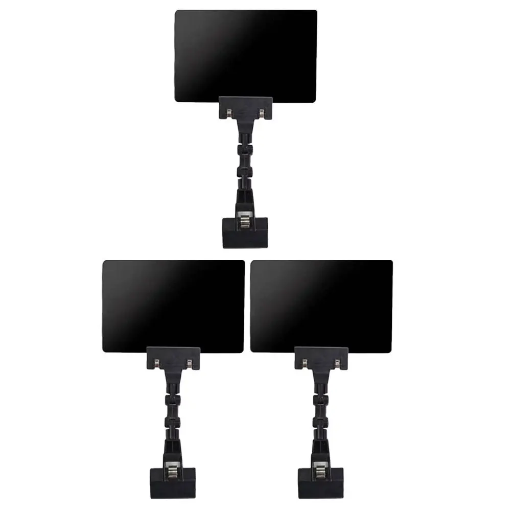 

1Set Price Tag Holder ABS Clip Label Stand for Basket Bin Storage and Retail Price Display Label Holder