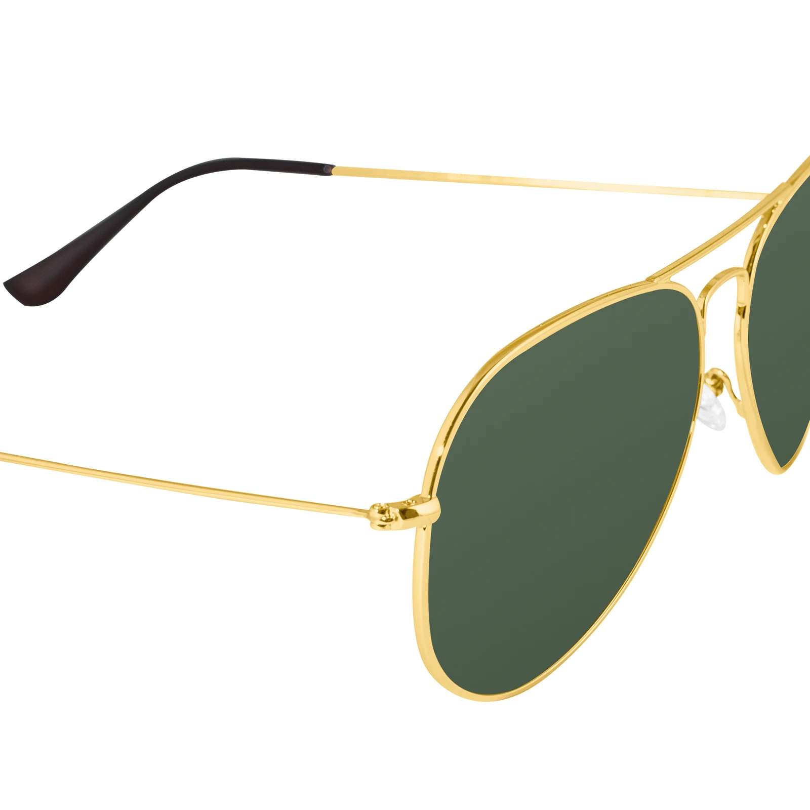 MAXJULI klasyczne okulary przeciwsłoneczne Aviator z polaryzacją dla duża głowa kobiet metalowa oprawa Retro mężczyzn z okularami przeciwsłonecznymi chronionymi przed UV400 8810 — zdjęcie 6