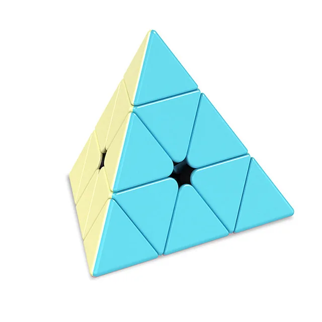 Moyu Mfjs Meilong Pyraminx 3X3 Magic Cube Mofangjiaoshi Jinzita Meilong Piramide Macaron Kinderen Geschenken