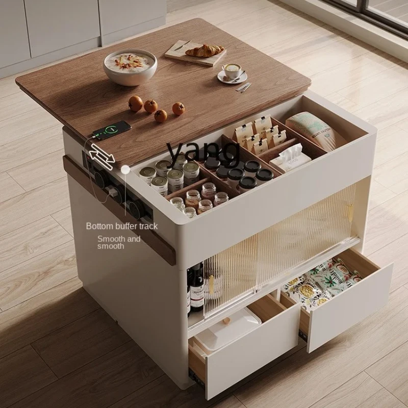 

CX Storage Living Room Simple Dining Table Separate Inverted Light Luxury Dining Table Island Table Cabinet