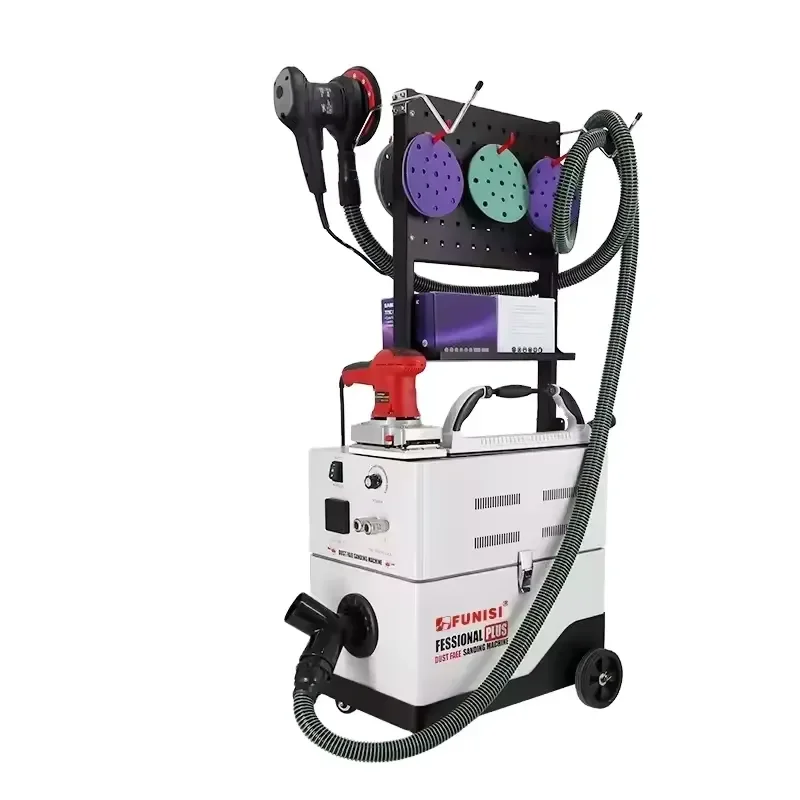 For F3 Dual Action Electric Car Polisher Orbital Sander Dust Auto Detailing Paint Removal High Power Machine