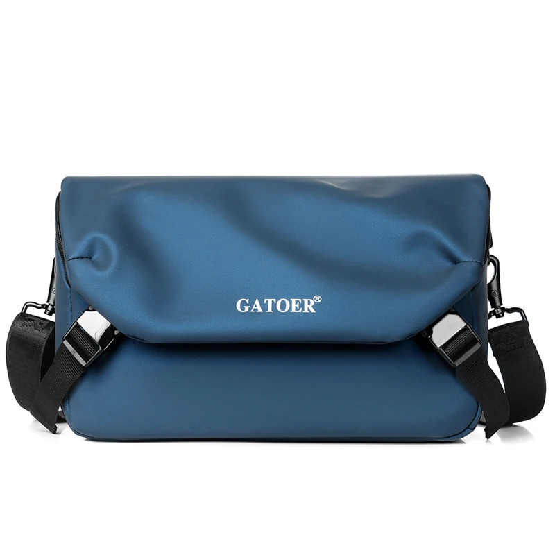 

Модная мужская сумка через плечо большой вместимости, повседневная сумка-кроссбоди, стильная сумка-слинг для мужчин