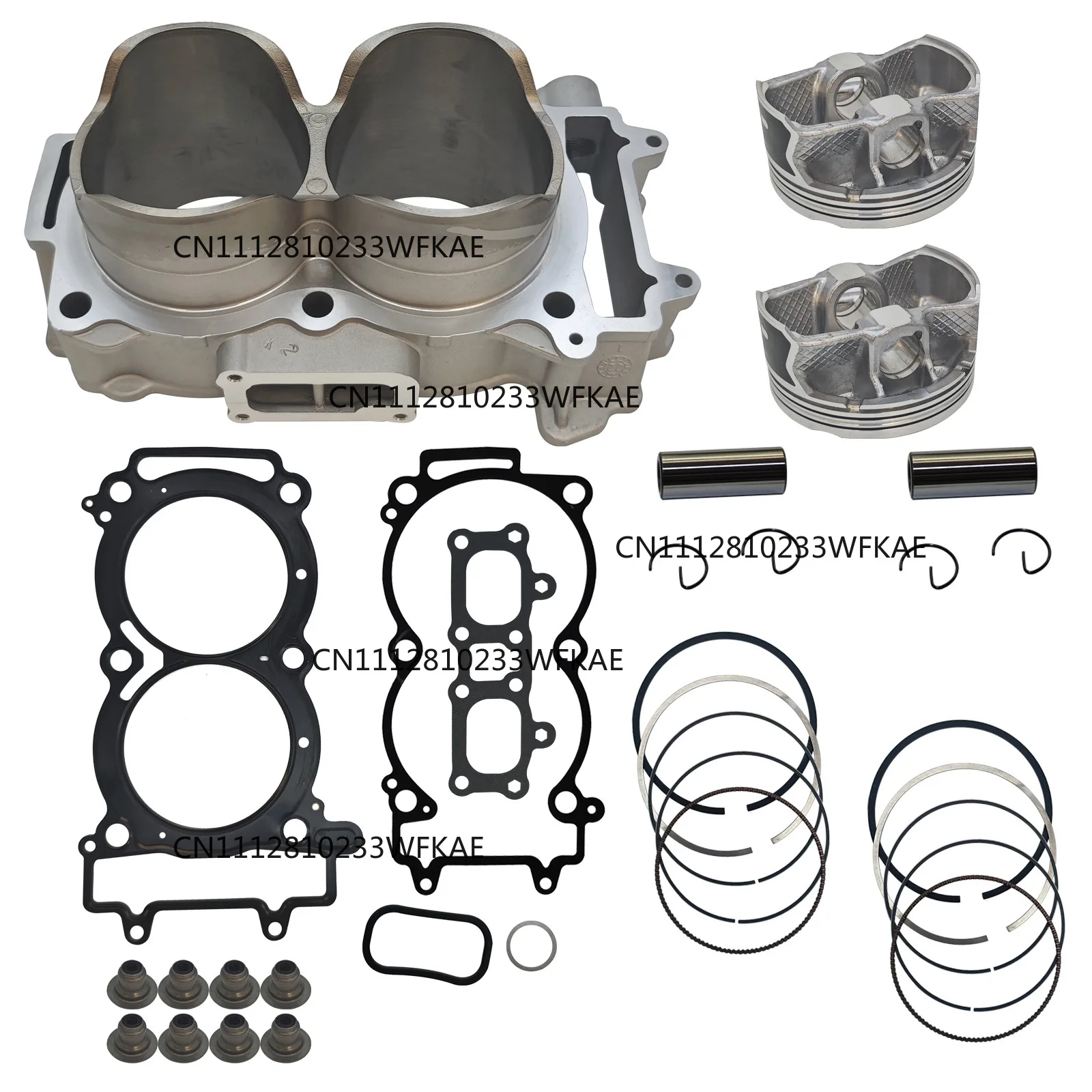 Applicable, North Star 1000 Cylinder Kit, ATV 3022594