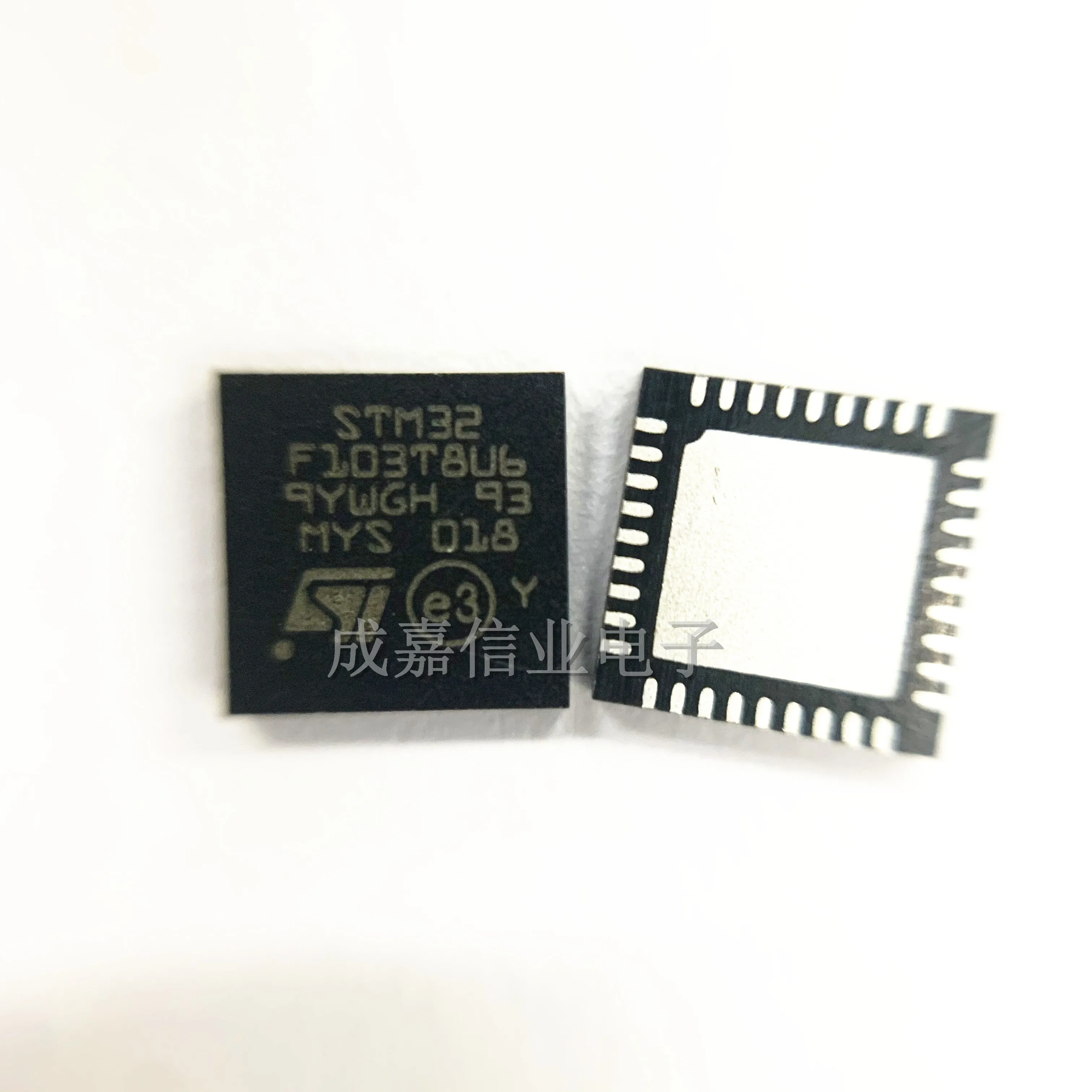 5pcs/Lot STM32F103T8U6 UFQFPN-36 ARM Microcontrollers - MCU 32BIT Cortex M3 FL PERFORMANCE LINE