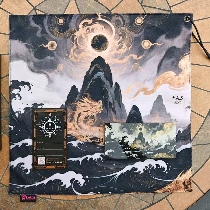 FASEDC Dovrebbe utilizzare il coltello Longshan Haishen Par Hualong per proteggere i giocattoli EDC multifunzionali Coltello portatile da esterno Par