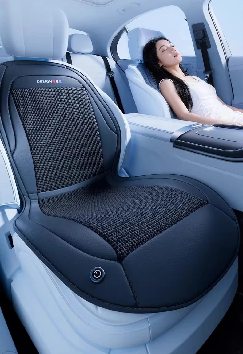 Cool Ventilation Seats Universal Car Seat Ventilation Cover Car Blowing Summer Cool SUV Car Seat Cushion Breathable Auto Cooling