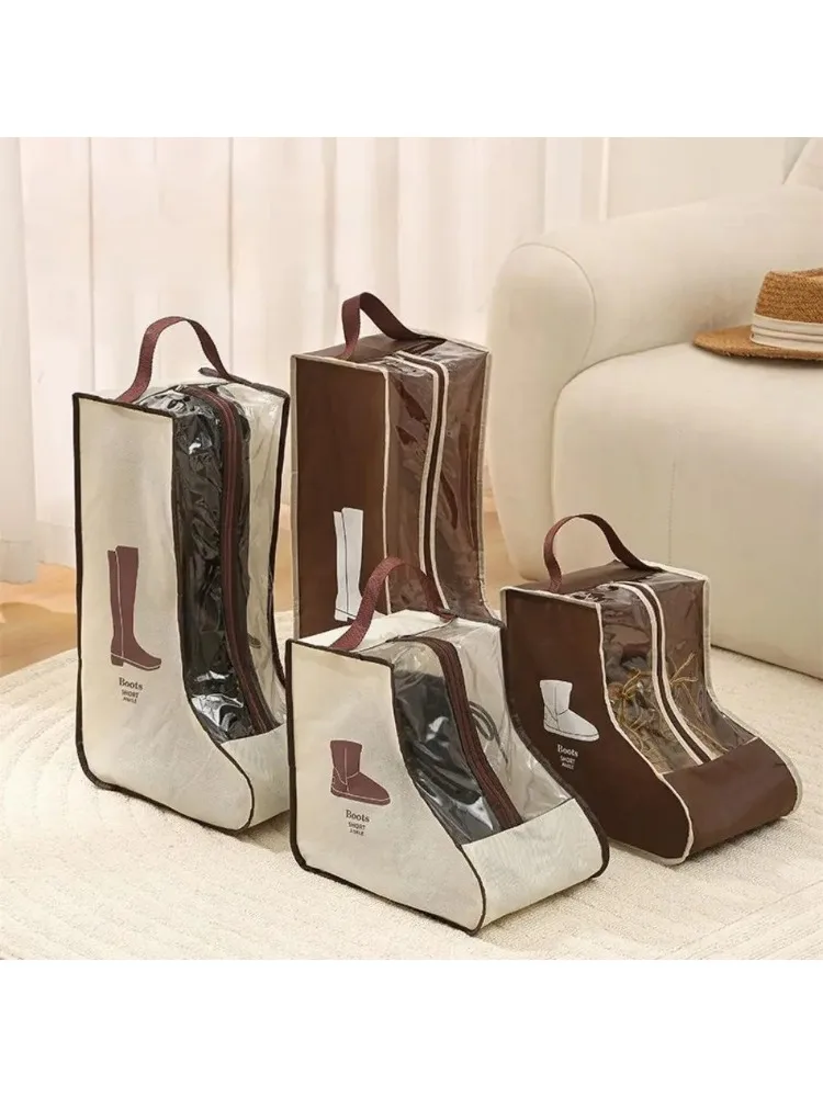Sac de rangement pour bottes, sac de rangement/protecteur pour bottes hautes, sacs de rangement portables et étanches sont utilisés pour le rangement de voyage, sous le lit