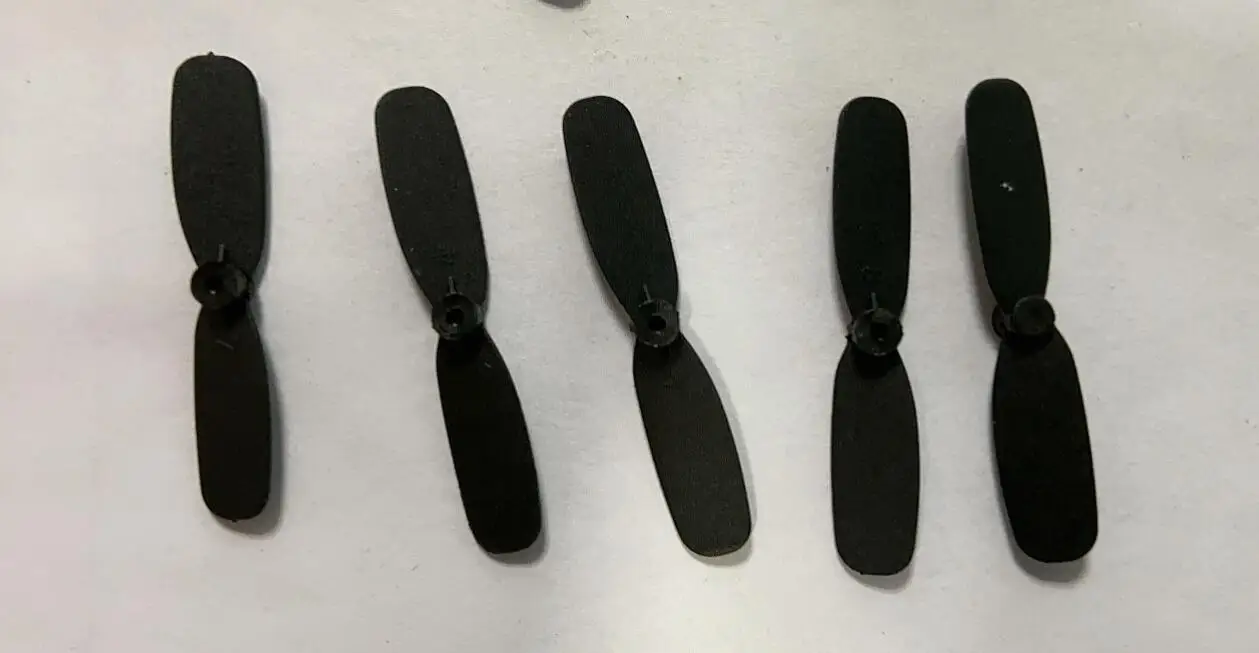 10pcs 32mm length tail blades props propeller for brushed motor micro RC helicopter Drone airplane