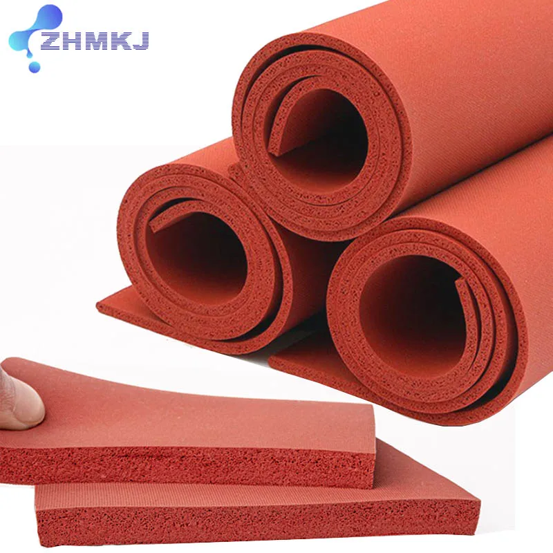 

Thickness Silicone Foam Board Soft Sponge Heat-Resistant Rubber Foaming Plate Sealing Gasket Laminating Pressing Machine Mat