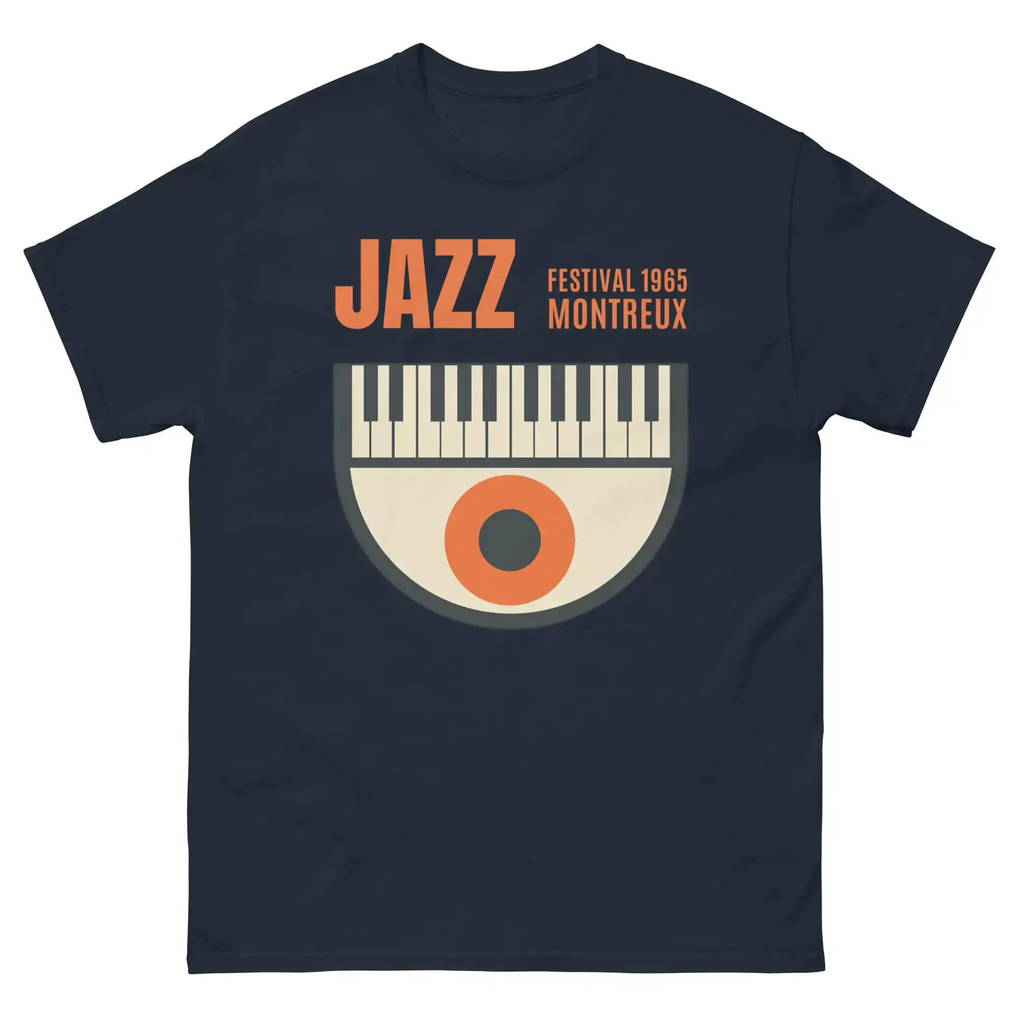 Retro Band Shirt, 1965 Jazz Festival Tee, Vintage Bebop Saxophone Graphic T-Shirt