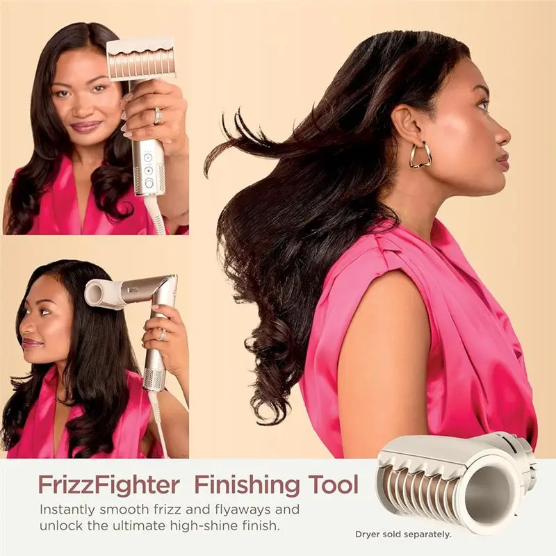 AD-Styling Anti-Flying Nozzle& Paddle Brush For Shark Flexstyle Hair Dryer Attachments Styling Drying Tools 3