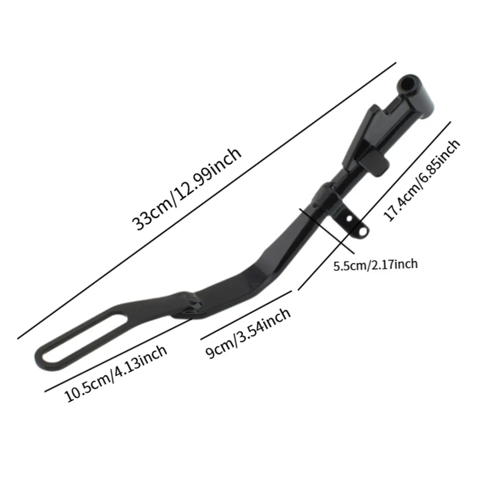 

Motorcycle Replacement Kickstand Sturdy Iron Extension Bracket for Motorcycle XL883 XL1200 Sportster Accessories