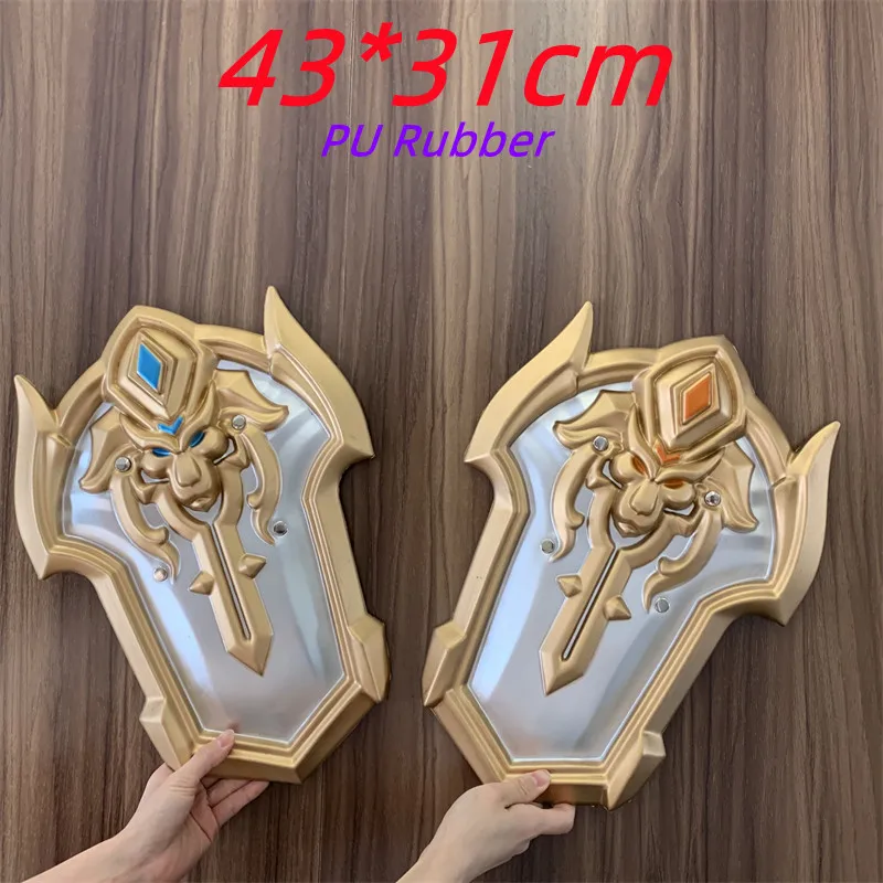 Épée de oral alier Royal en PU pour Cosplay, Bouclier Cœur, Arme Cos, Jouets de Scène, Couteau, Sécurité