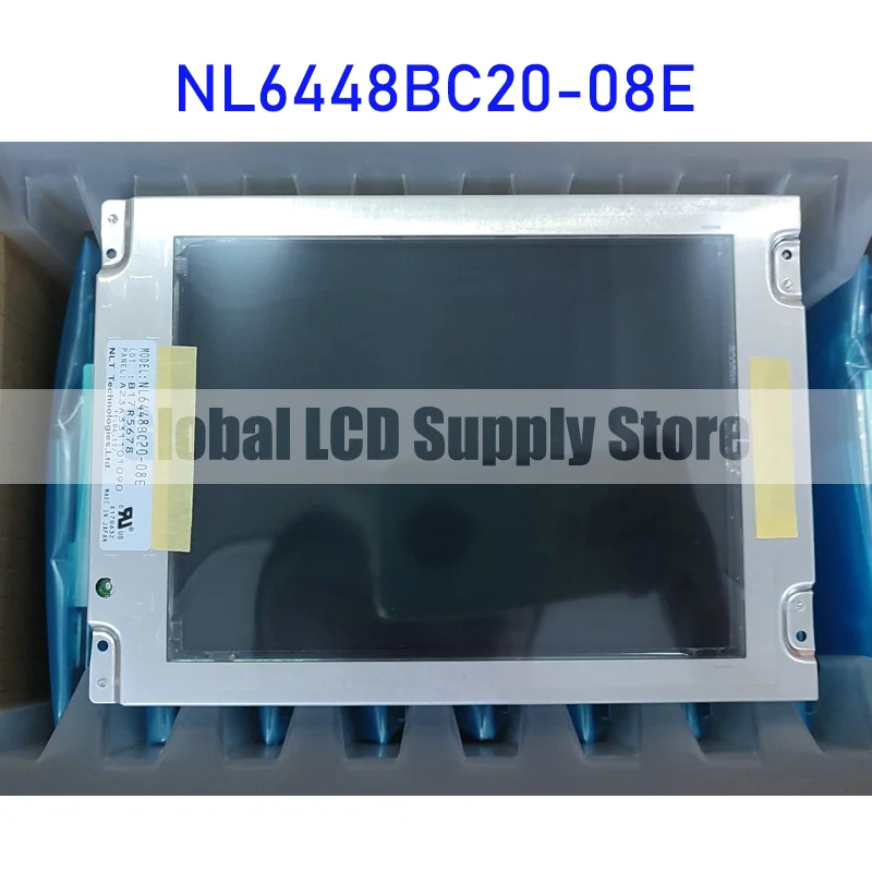 NL6448BC20-08E 6.4นิ้วทดสอบจอแสดงผล LCD แผงต้นฉบับสำหรับใหม่เอี่ยม NEC