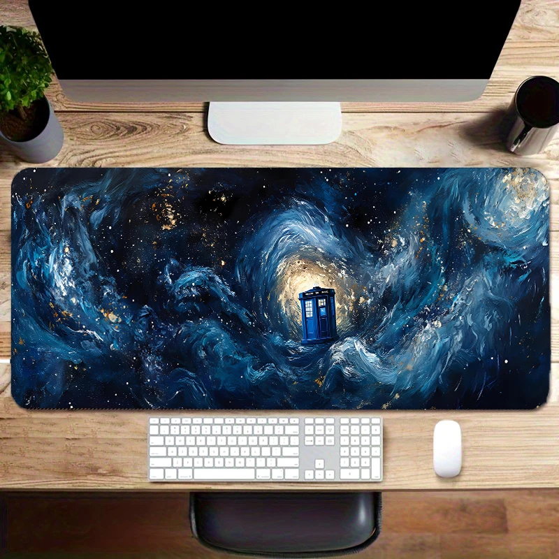 

Starry Night Mouse Pad Large Computer Offices Game Table Mats XXL Rubber Anti-slip HD Gaming Keyboard Mousepads Long Desk Mat