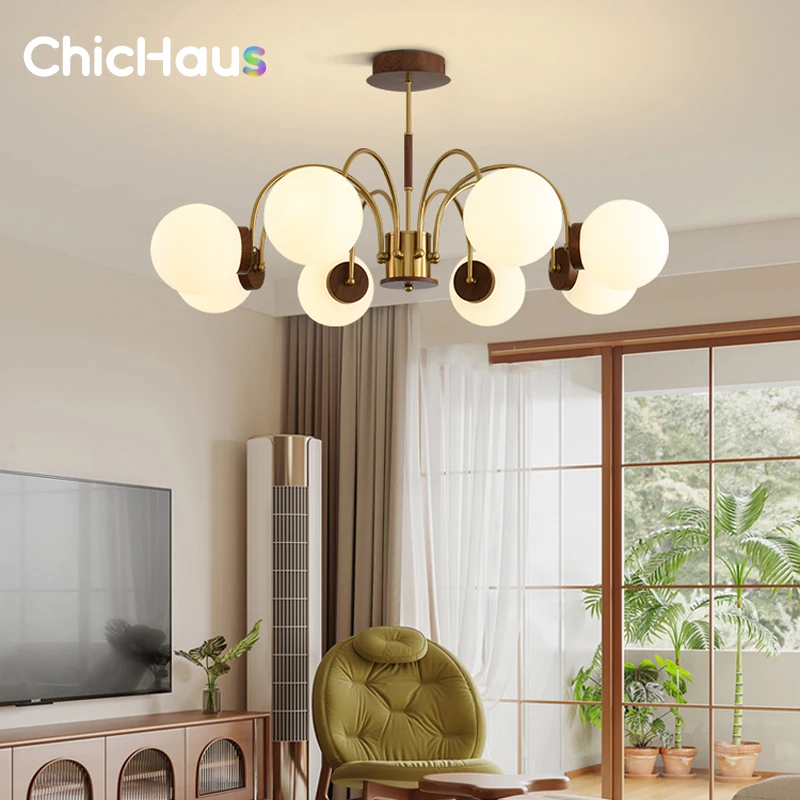 Vintage Pendant Lamp Hall Living dining Bedroom Retro wabi sabi Glass Pendant Lamp Indoor Lighting Loft Hanging Light Fixture