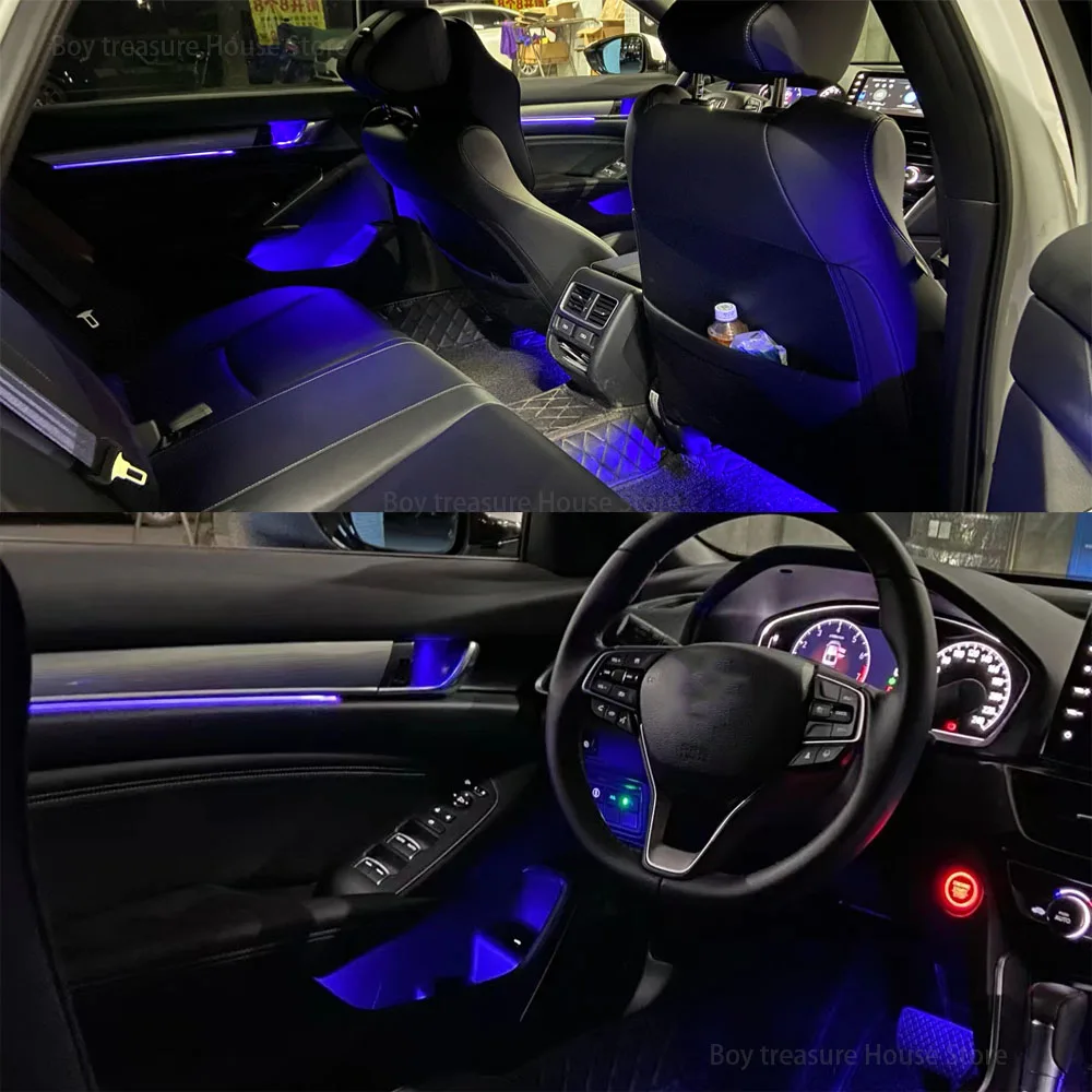 Ambient light For For Honda Accord 2018-2022 led lights for interior atmosphere Lighting Decorative Lamp kit speaker glow lamp