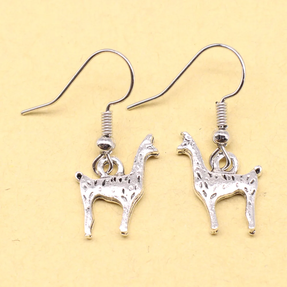 1 Pair 13x17mm Camel Hanging Earrings Mother Gift