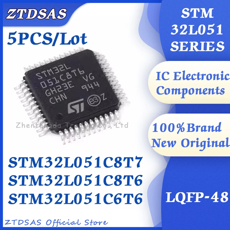 

STM32L051C8T7 STM32L051C8T6 STM32L051C6T6 STM32L051C8 STM32L051C STM32L051 STM32L05 STM32L STM32 STM IC MCU Chip LQFP-48