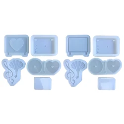 Silicone Mold Epoxy Jewelry Mold for Resin Casting Photo Frame Mold 3XUA