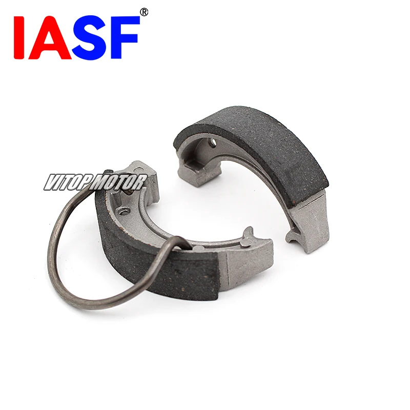 For Yamaha PW50 PW 50 QT50 MJ50 Y-Zinger Honda Mini Dirt Bike Front Rear Brake Shoe Pads Set 3PT-W253A-10-00 view 4