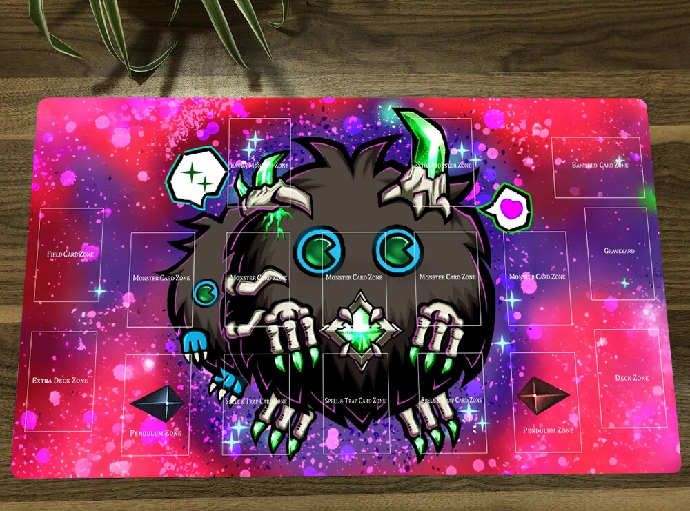 

YuGiOh Memento Attic Ghost TCG CCG Mat Trading Card Game Mat Table Playmat Desk Gaming Playing Mat Mouse Pad Free Bag