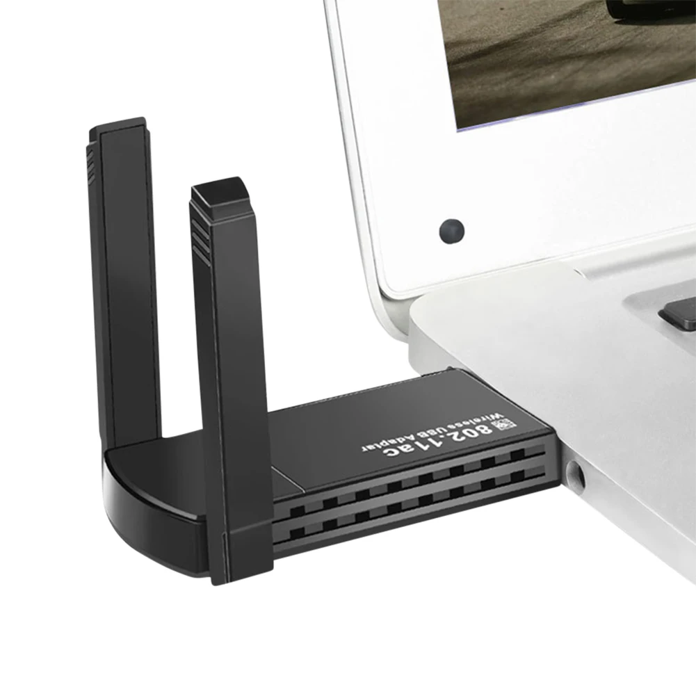 

WiFi6 USB WiFi Adapter USB3.0 Wifi Dongle Receiver Dual Band 2.4G/5GHz External Wireless Adapter 1800Mbps For PC Laptop