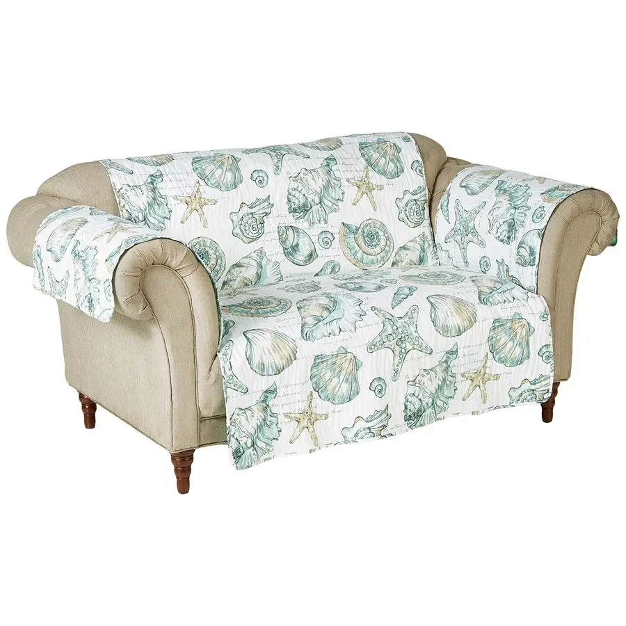 

Cruz Loveseat Protector, White