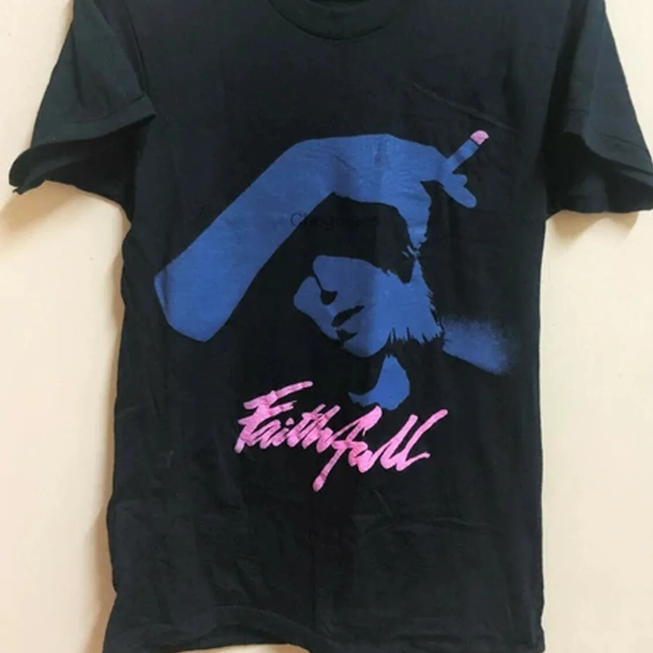 Marianne Faithfull smoking retro T-shirt black Unisex S-5Xl 1F720