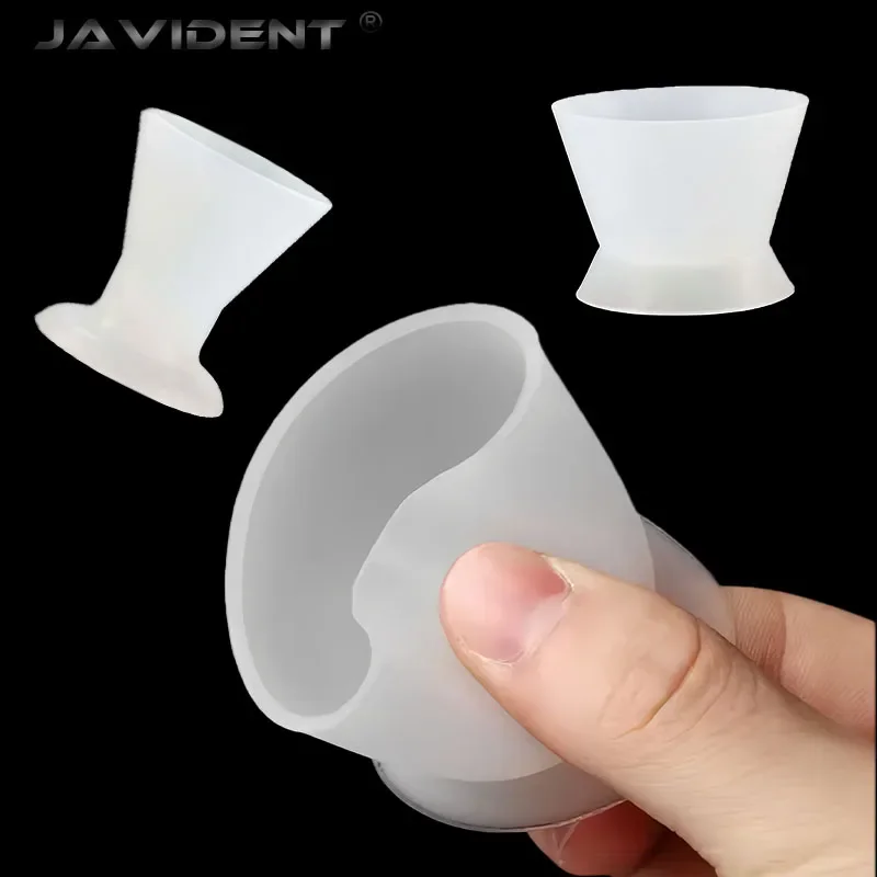 4Pcs Dental Silicone Mixing Cup Dentistry Teeth Whitening Tool Flexible Self-setting Mixing Bowls Autoclavable Dentist Materials