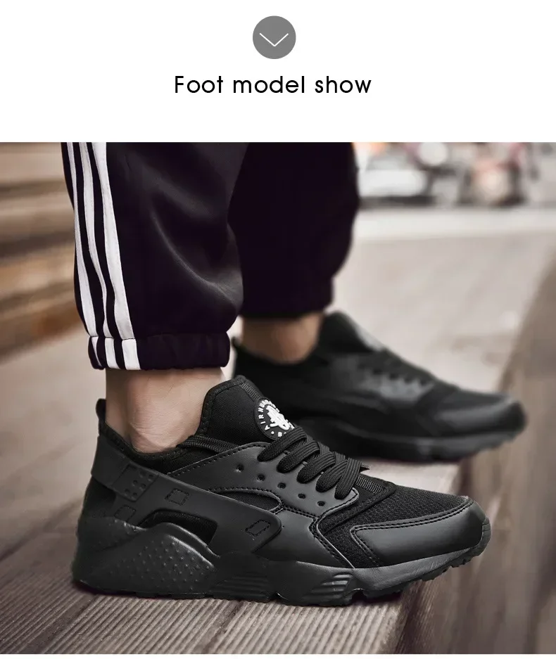 Sommerliche Herrenschuhe mit atmungsaktiver Mesh-Oberfläche, leichtem, weichem Boden, lässige, trendige Laufschuhe, Sportschuhe für Herren aus China. – Detail 16