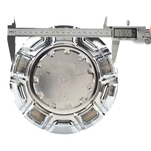 DewFlew 1/4 وحدات OD 200 مم / 7.87 10 مبيعات رئيسية 20 عجلة كروم - No8